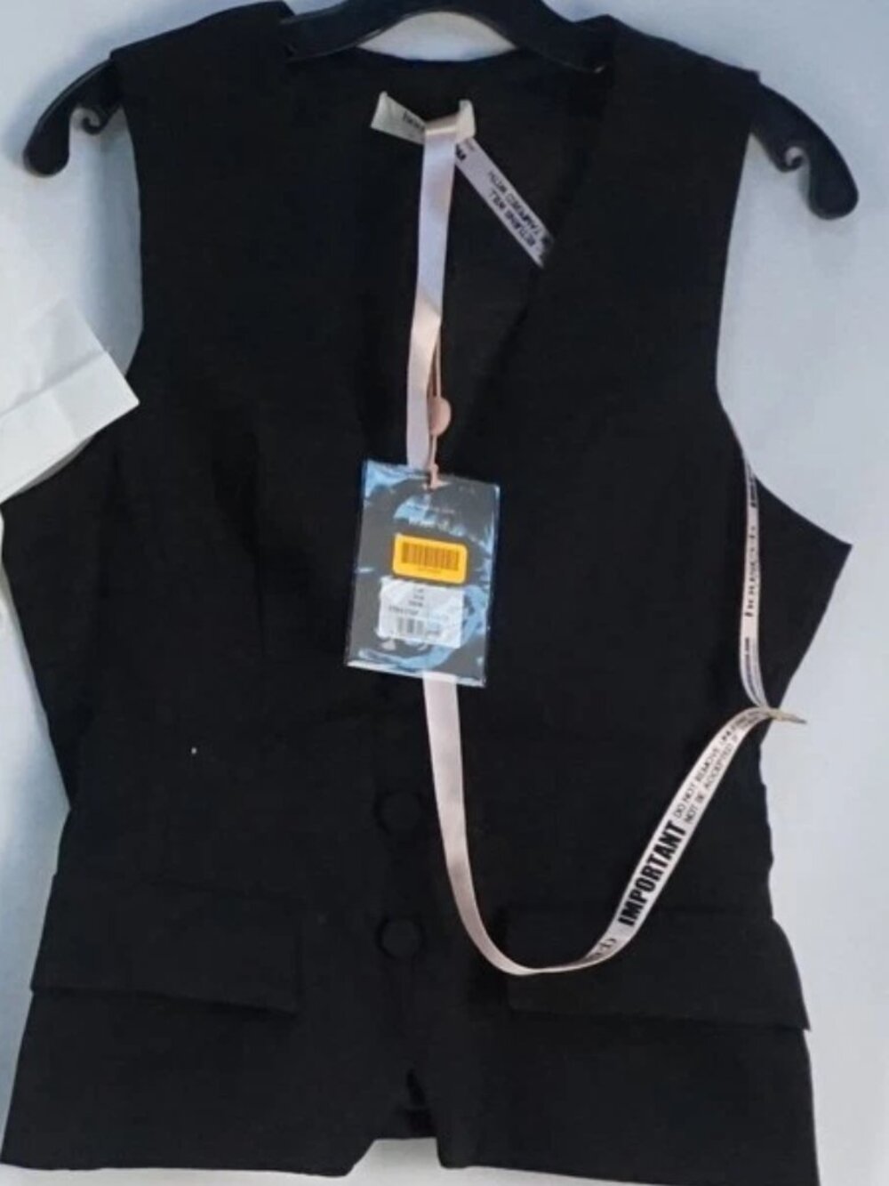 Tuxedo Vest Sleeveless Black-Tie Events Formal School Work Office Party Evening
